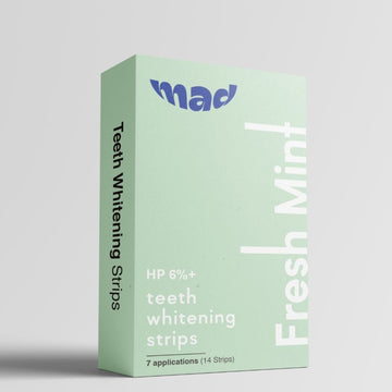 MAD Dental Pro White Strips – 6% HP Advanced Whitening
